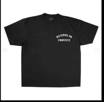 Fooville Black and White Tee