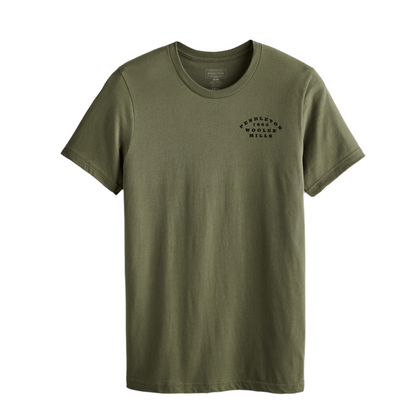 Nehalem Circle Graphic tee military green/multi