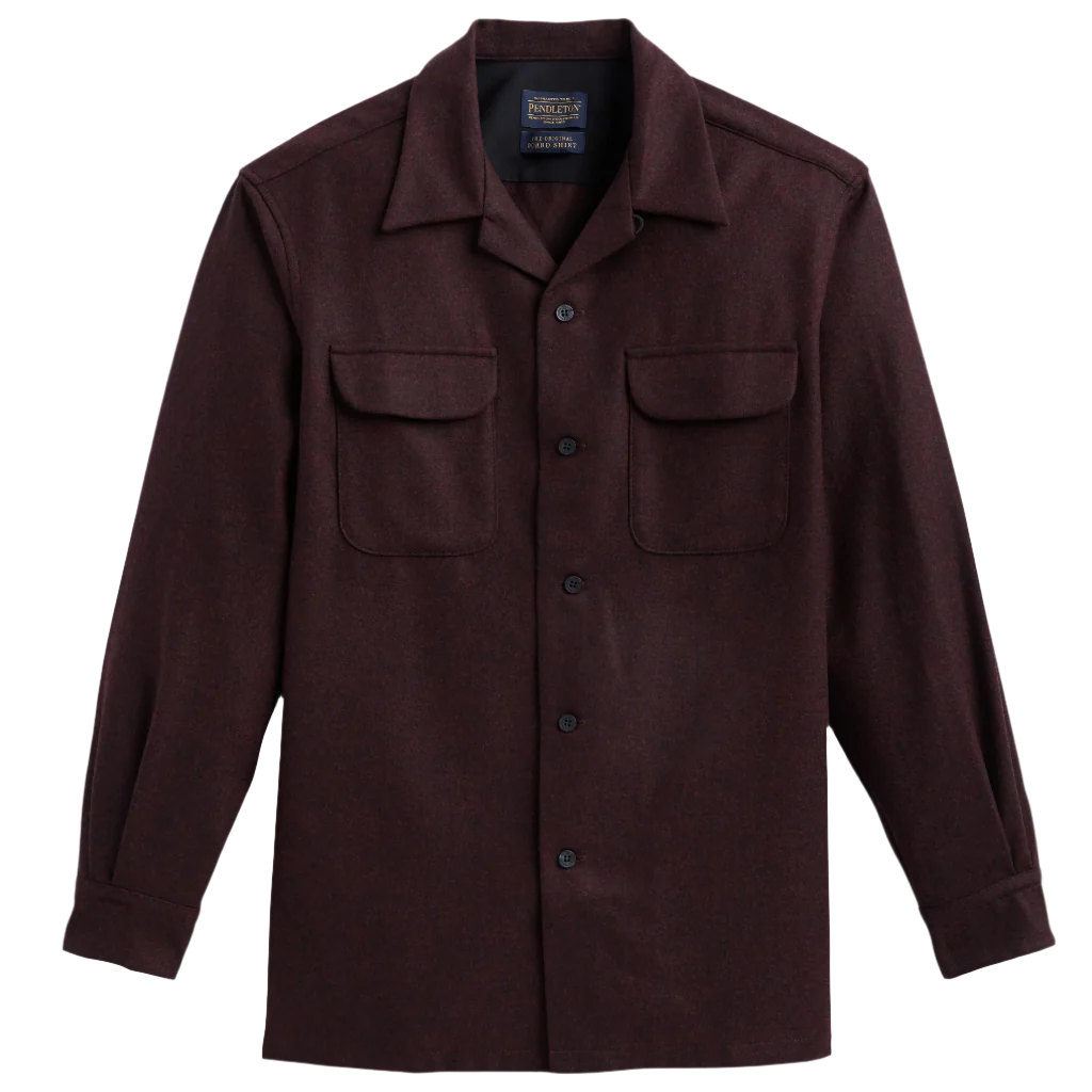 Board Shirt Burgundy Mix 24'