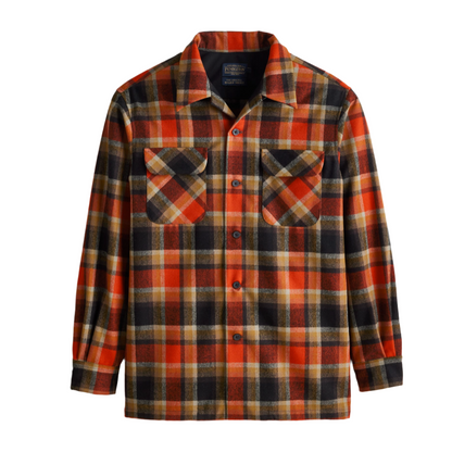 Board Shirt Red/Black Plaid 24'