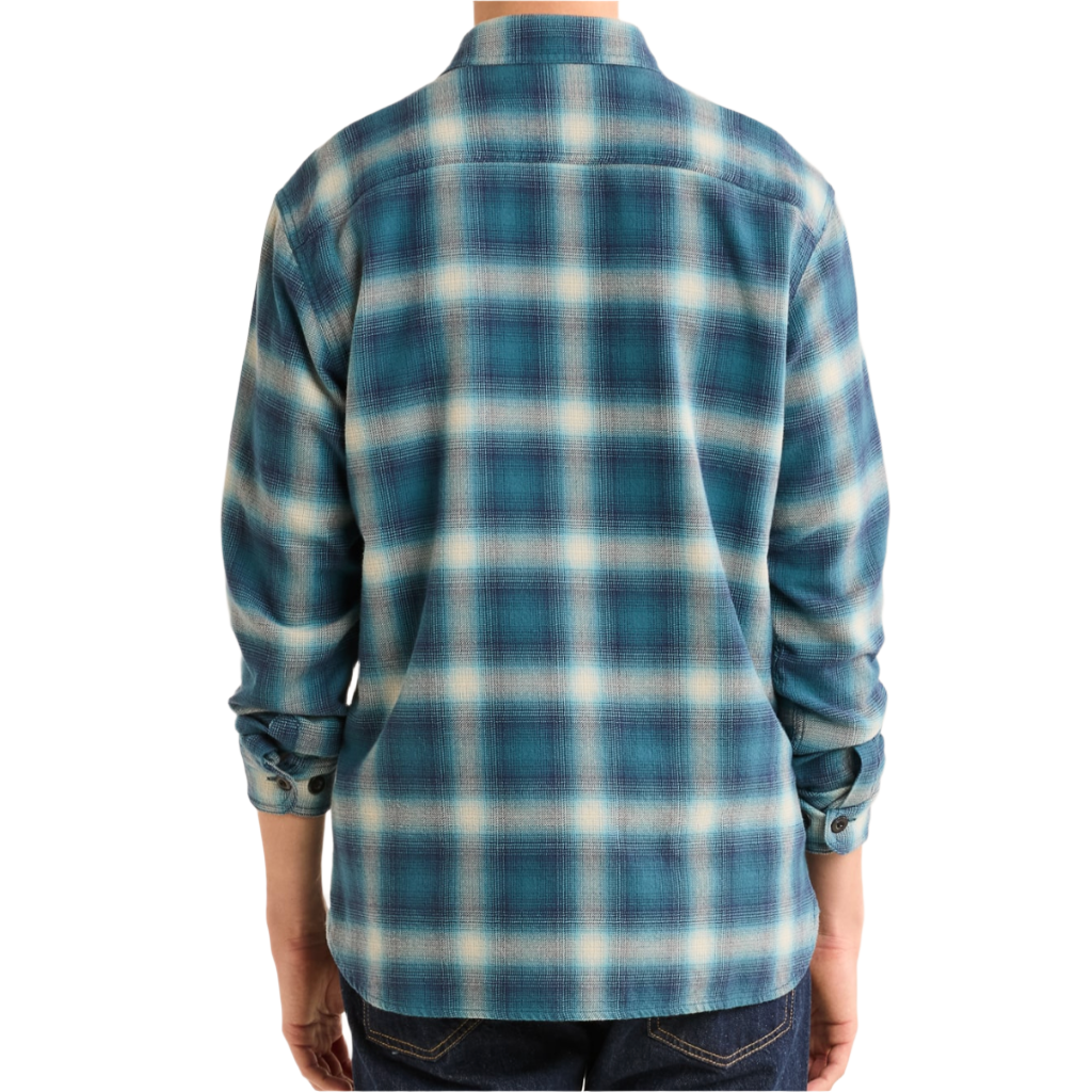 Burnside Navy/Blue/Grey Plaid 24'