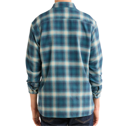 Burnside Navy/Blue/Grey Plaid 24'