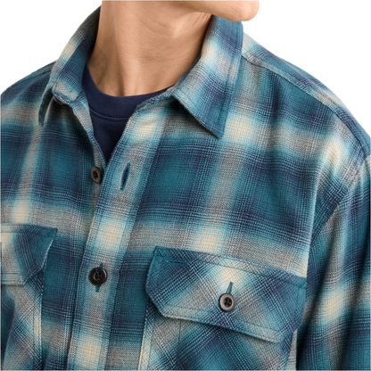 Burnside Navy/Blue/Grey Plaid 24'