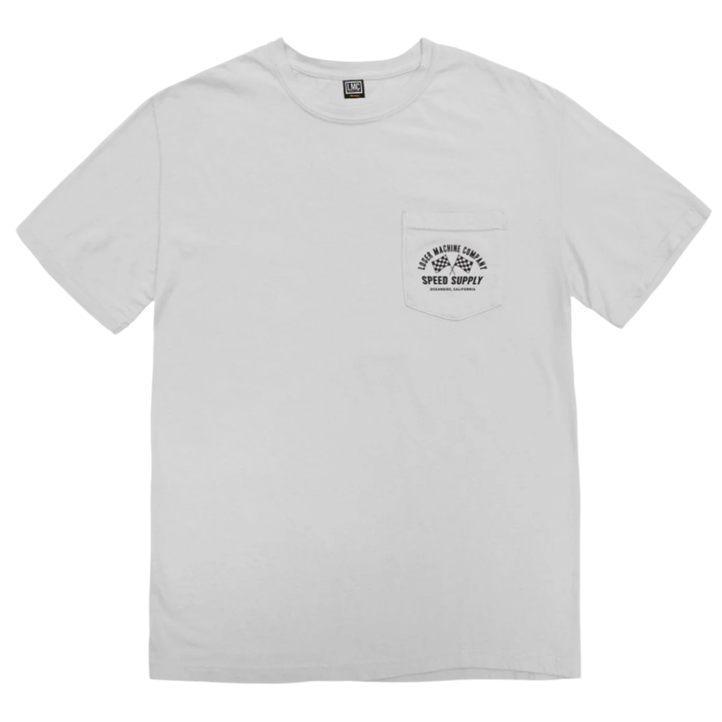 Long Roads PKT Tee White