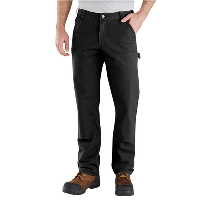 Rugged Flex Duck Double-Front Jeans Black