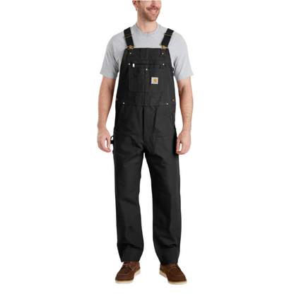 Carhartt Relaxed Fit Duck Bib Overall Black