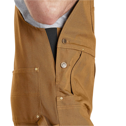 Relaxed Fit Duck Bib Overall Carhartt Brown