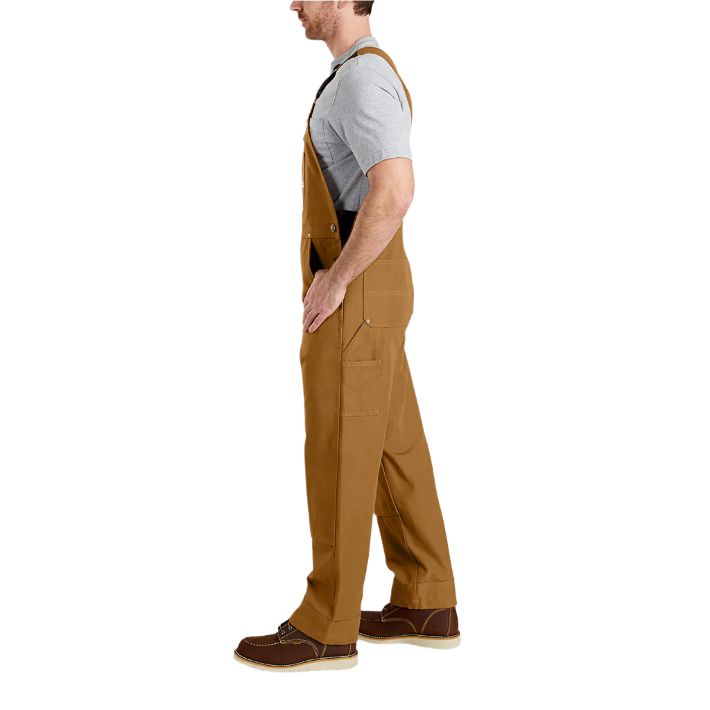 Relaxed Fit Duck Bib Overall Carhartt Brown