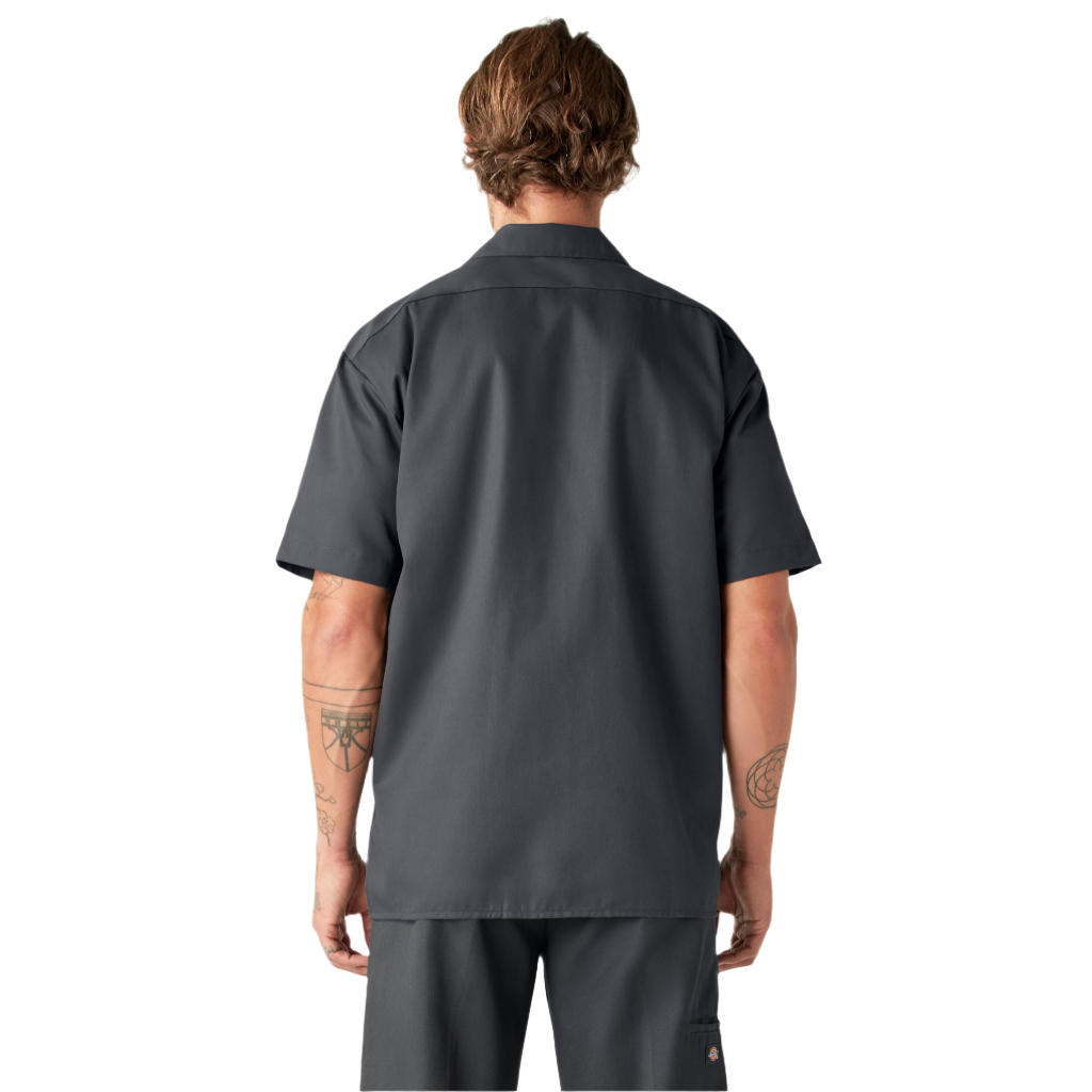 Short Sleeve Work Shirt Charcoal