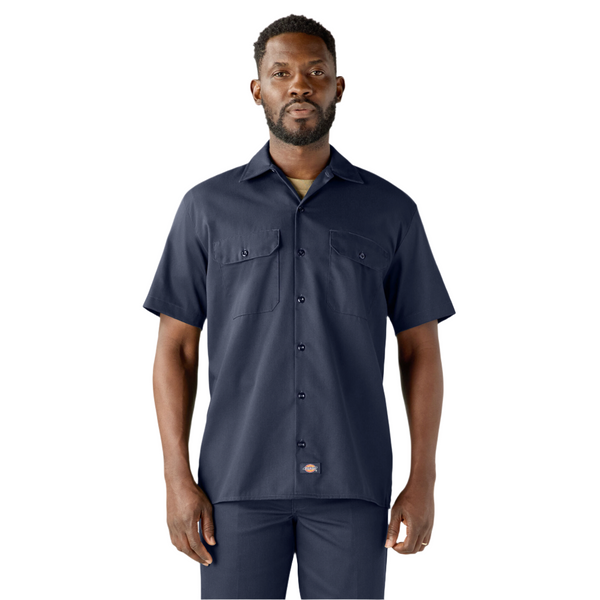 Dickies | Short Sleeve Flex Twill Work Shirt | Shirt – Gunthers Dickies | Short Sleeve Flex Twill Work Shirt | Shirt – Gunthers