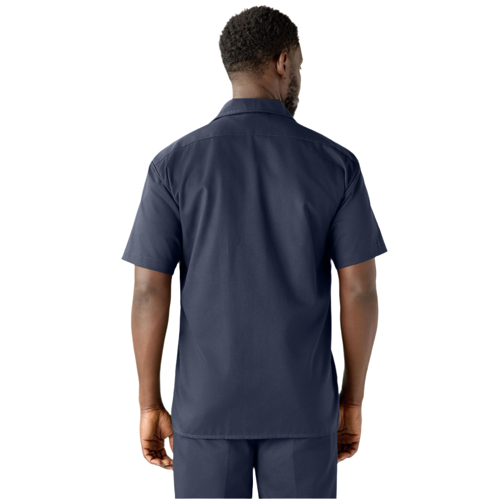 Short Sleeve Work Shirt Navy