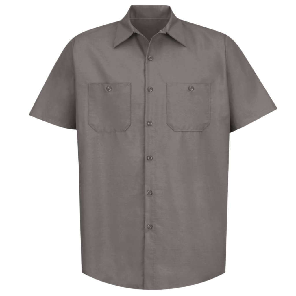 Industrial Work Shirt Grey