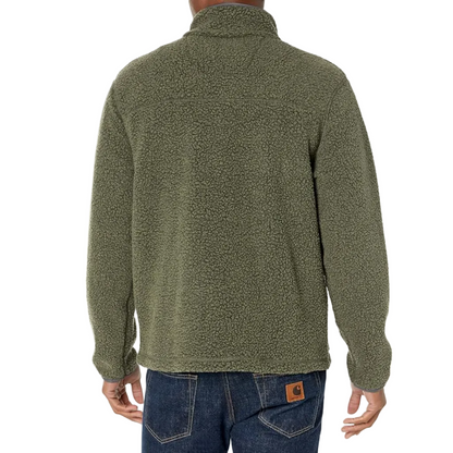 Fleece Pullover Basil Heather