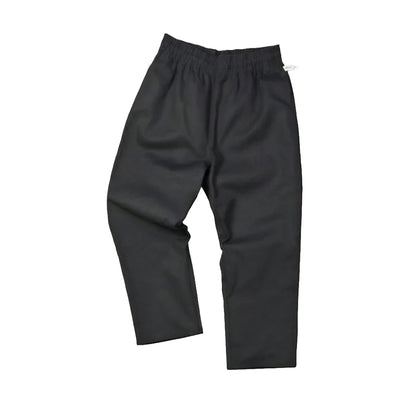 Black pants on a white background