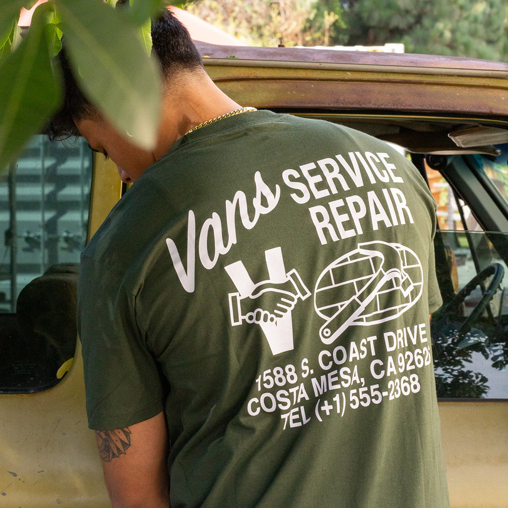 Service Repair Tee Dried Kelp