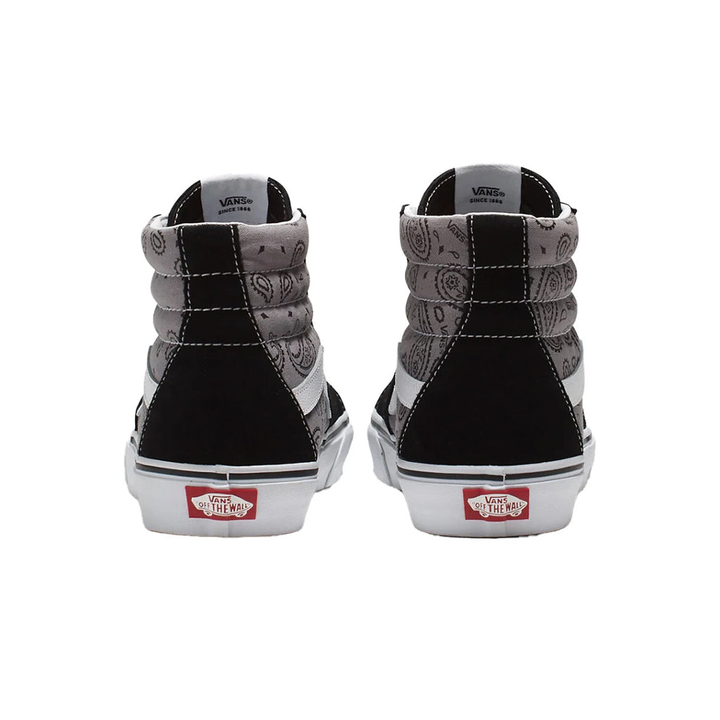 Vans | Sk8 Hi Paisley Grey/True White | Shoe – Gunthers Supply And
