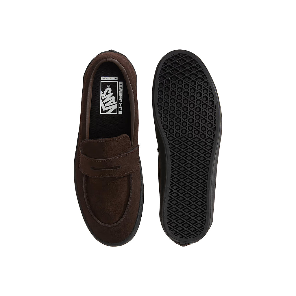 Skate Loafer Suede Brown/Black