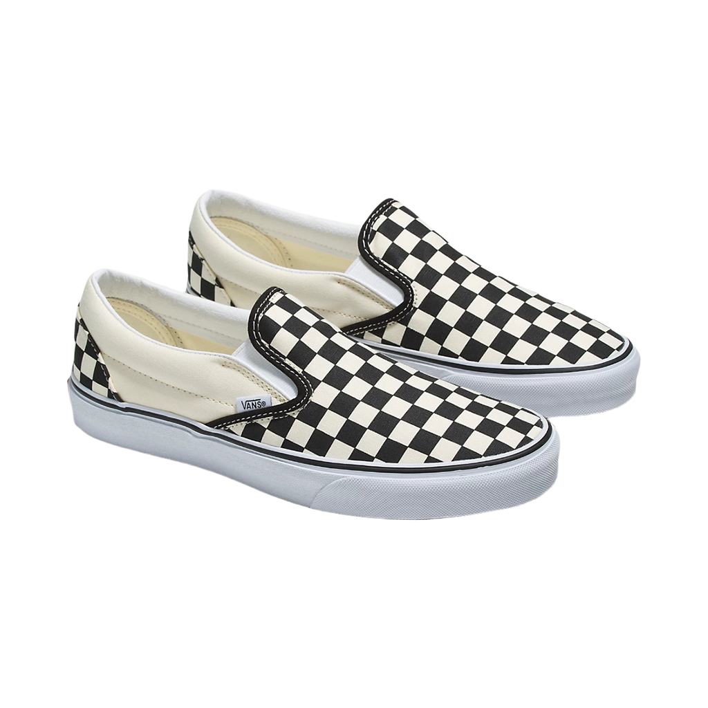 Slip-On Blk/Wht Checkered