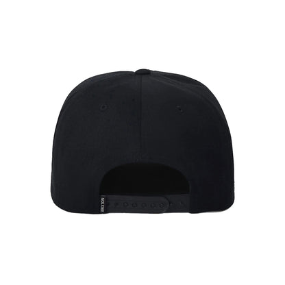 Black cap on a white background