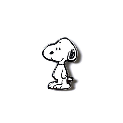 Snoopy pin on a white background