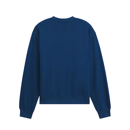 Blue sweatshirt on a white background