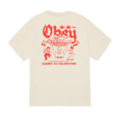 Submit to the Rhythm Tee Cream