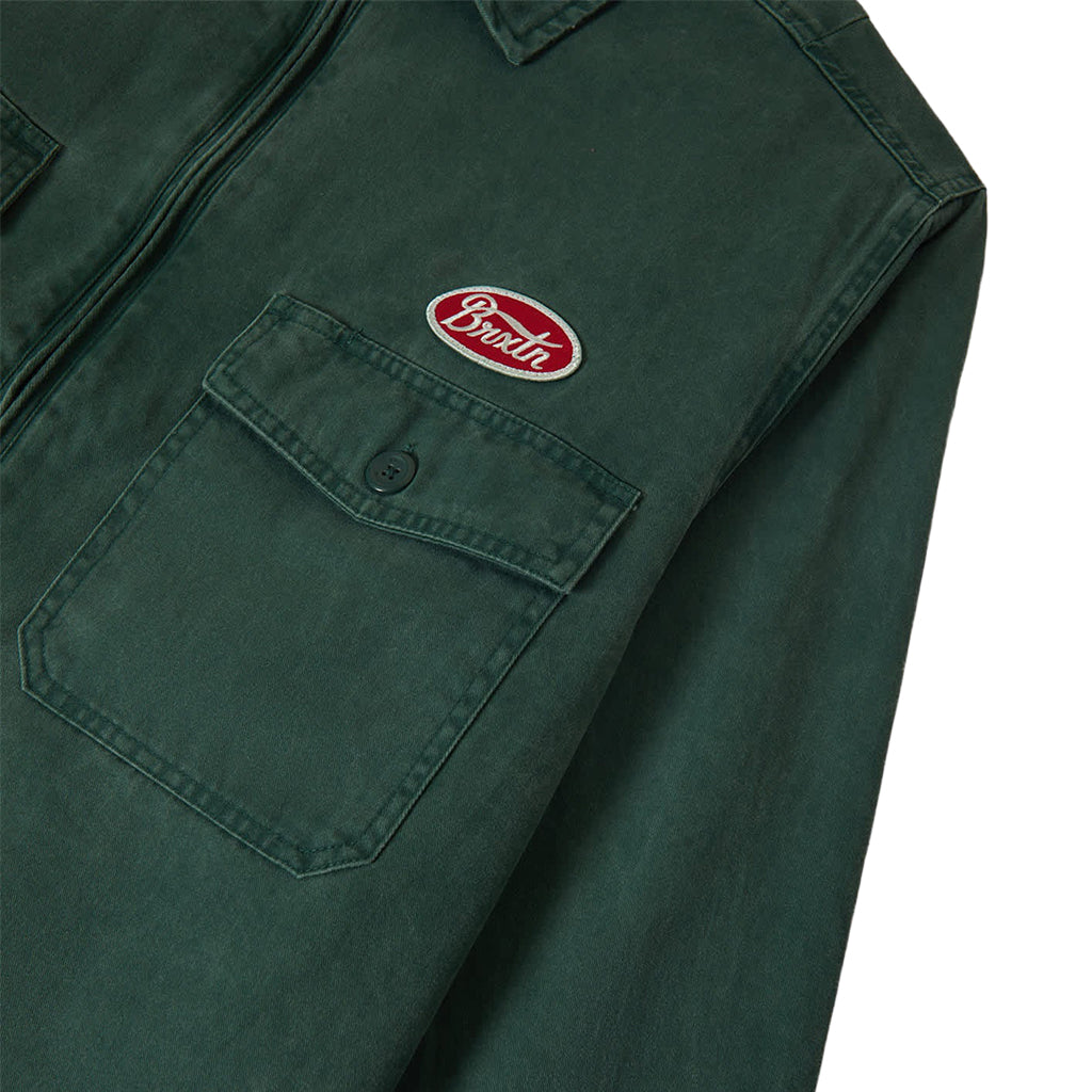 Brixton | Trademark Garage Jacket Washed Primal Green | Jacket