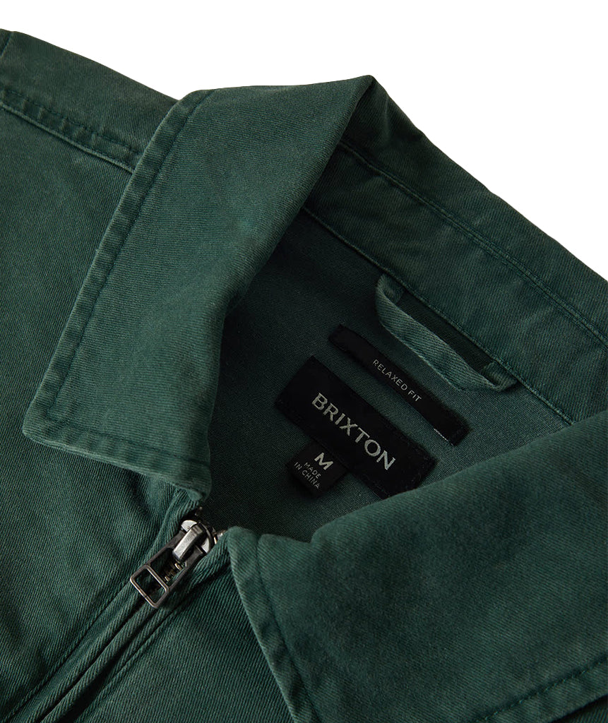 Brixton | Trademark Garage Jacket Washed Primal Green | Jacket