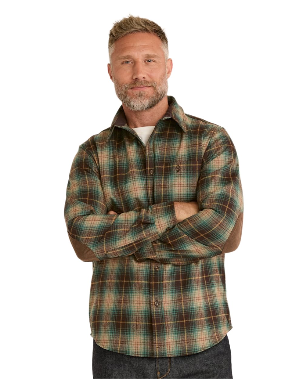 Trail Shirt Brown/Green Plaid 24'