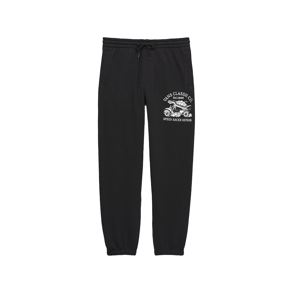Turtle Speed Racer Relaxed Fleece Pants Black