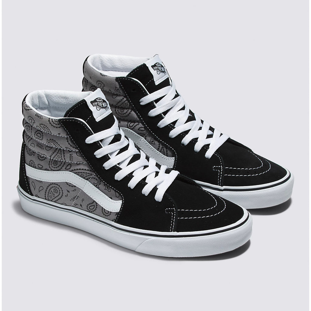 Vans sk8 hi clearance black bone