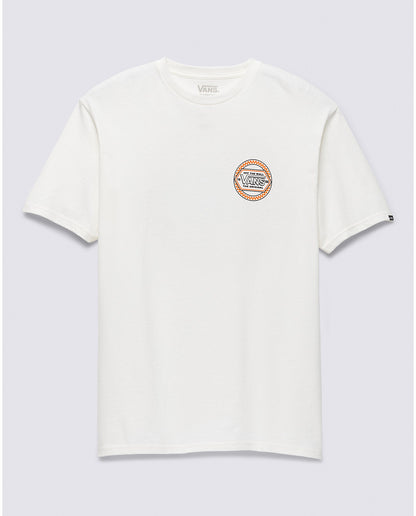 Circle Checker Drop SS Cream Tee