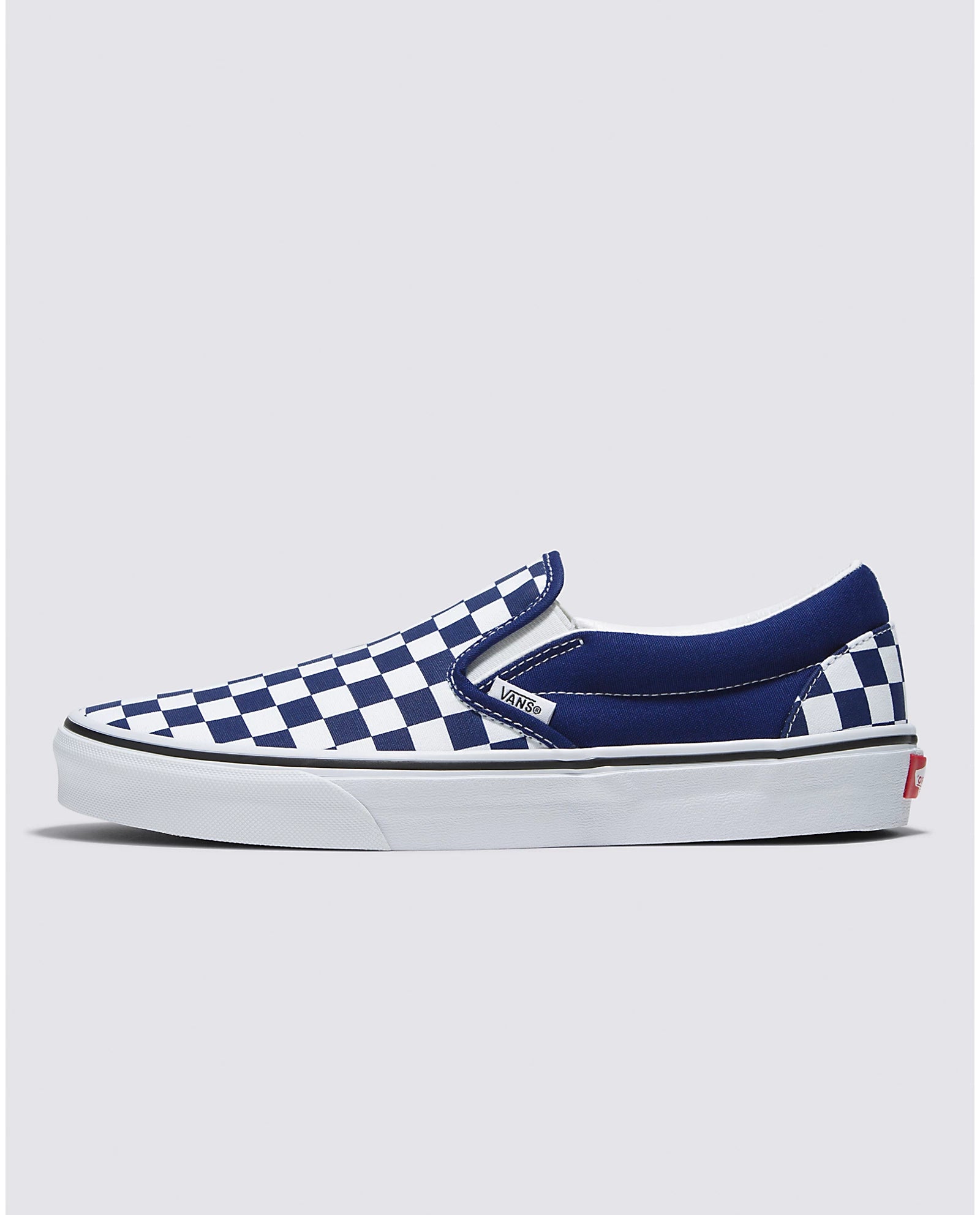 Vans Slip On Color Theory Beacon Blue Checkerboard Shoe Gunthers Supply And Goods