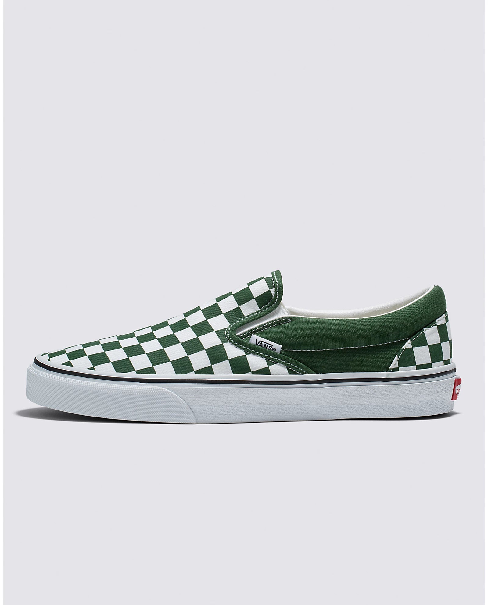 Vans Classic Slip On Shoes Checkerboard Greener Pastures