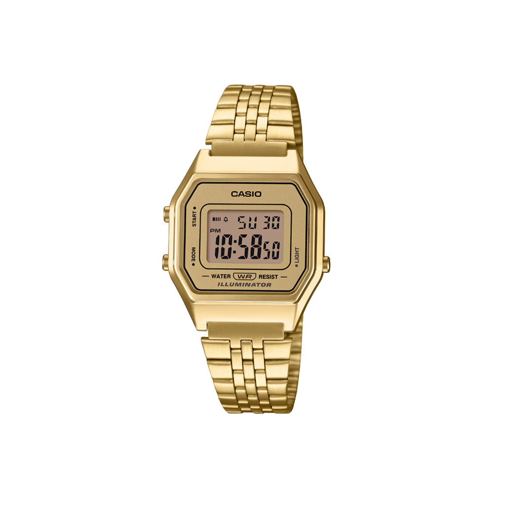 Vintage Slim Gold Metal Watch