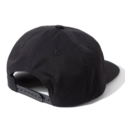 Black cap on a white background 