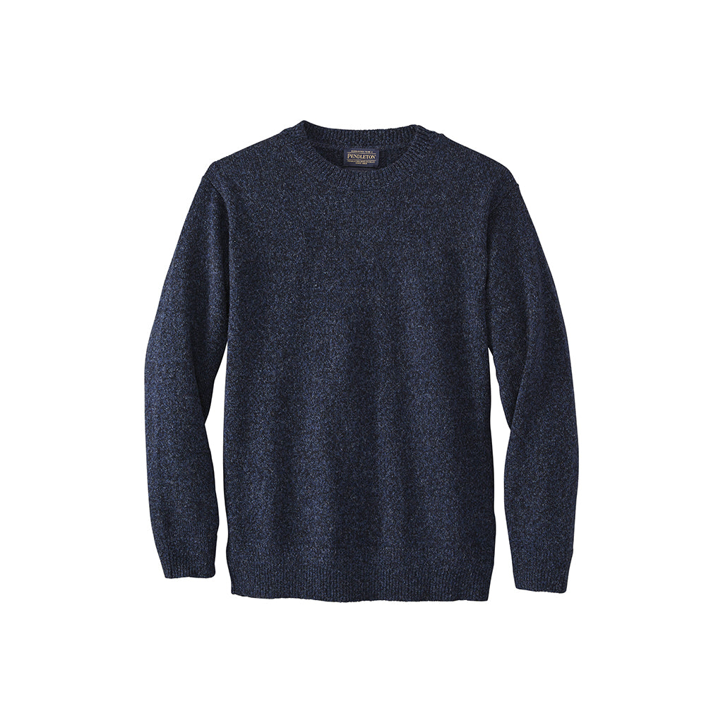 Wool Crewneck Indigo Heather