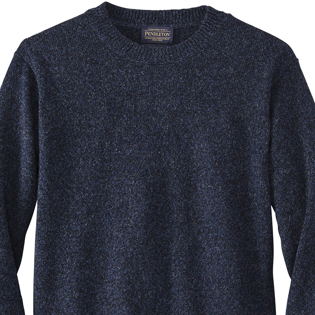 Wool Crewneck Indigo Heather