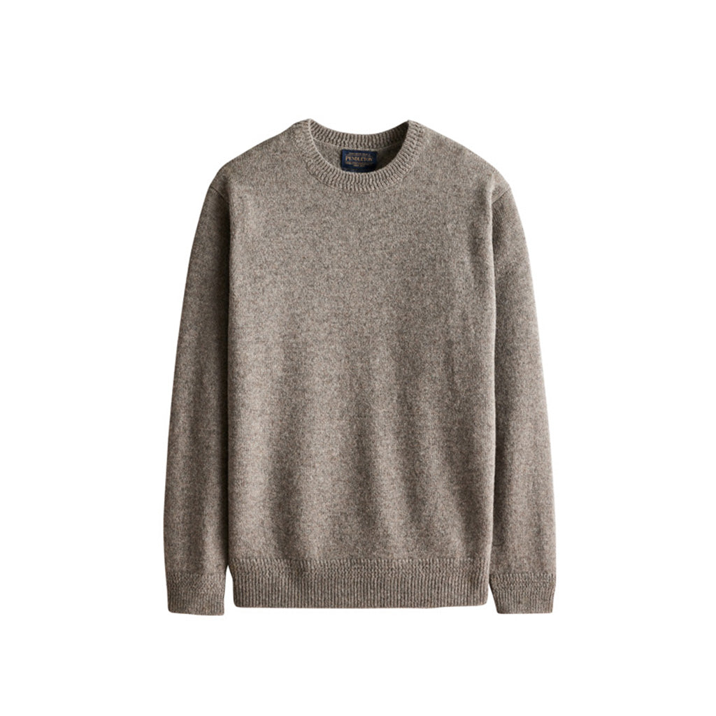 Brown sweater on a white background