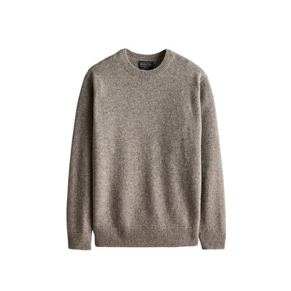 Brown sweater on a white background
