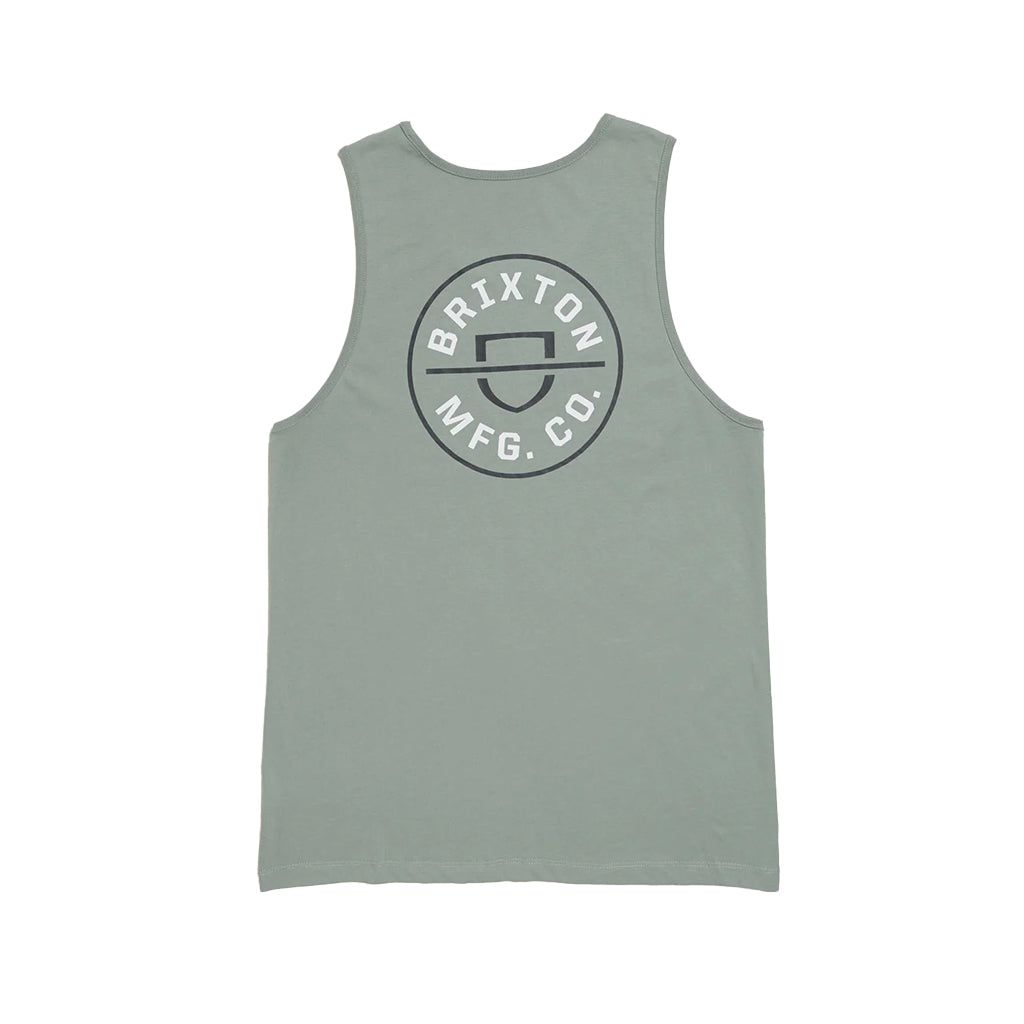 Crest Tank Top Chinois Green/ White/ Black
