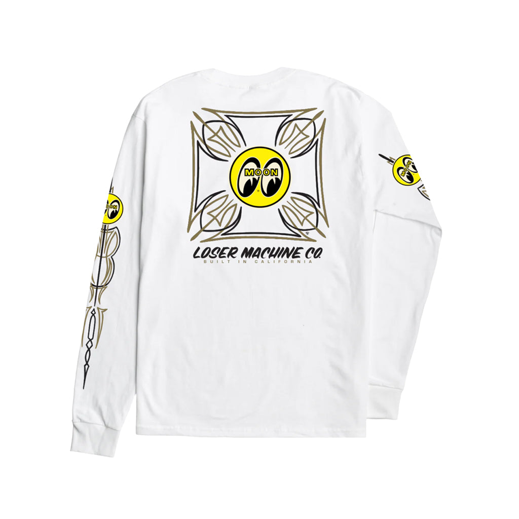 Blue Collar L/S Tee White