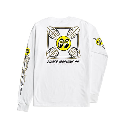 Blue Collar L/S Tee White