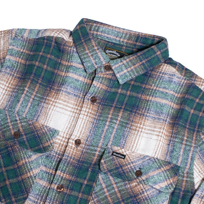 Birch Flannel Brown Green Plaid