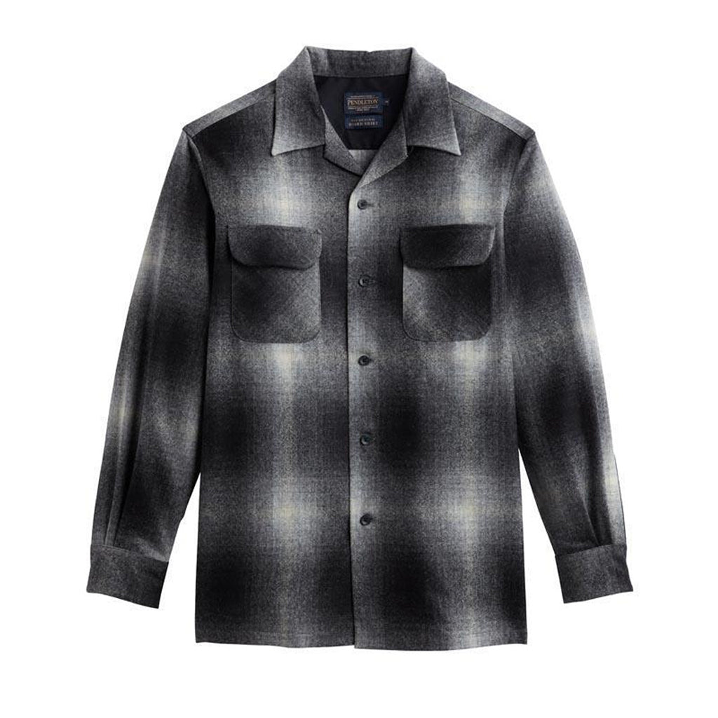 Pendleton | Board Shirt Black/White Ombre 23' | Button Down