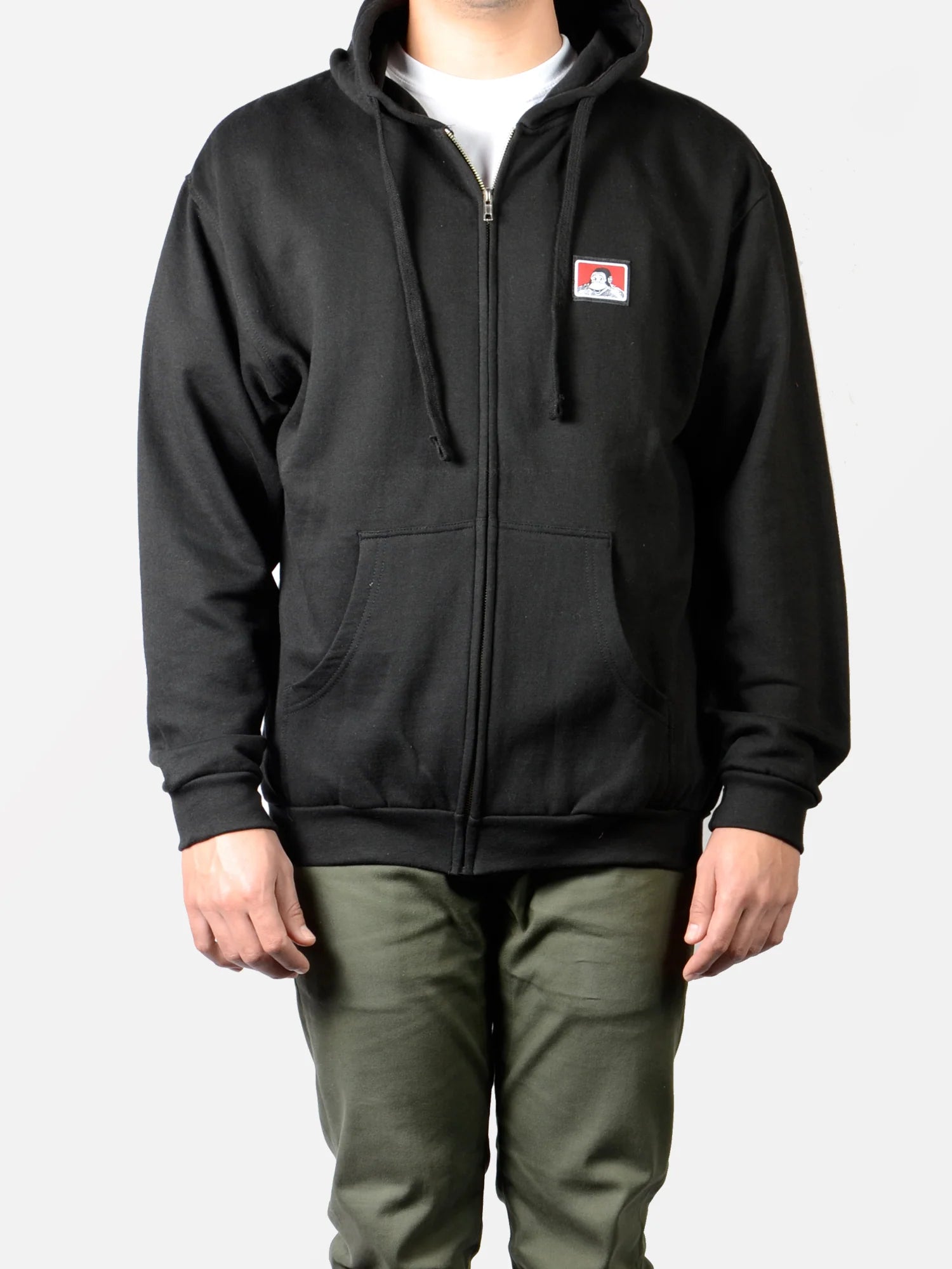 Full Zip Hoodie Black