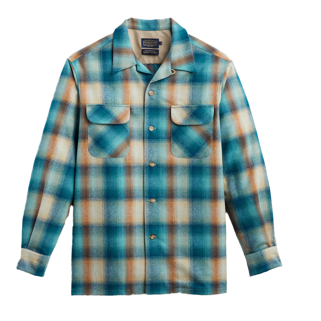 Board Shirt Blue Multi Ombre Spring 24' Tall