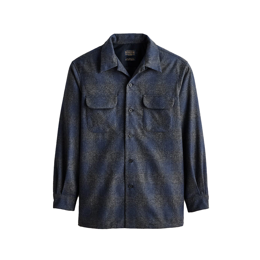 Board Shirt Navy/Oxford Mix Ombre 24'