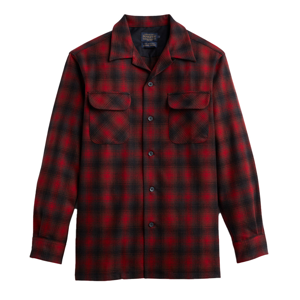Board Shirt Red Ombre Fall 23'