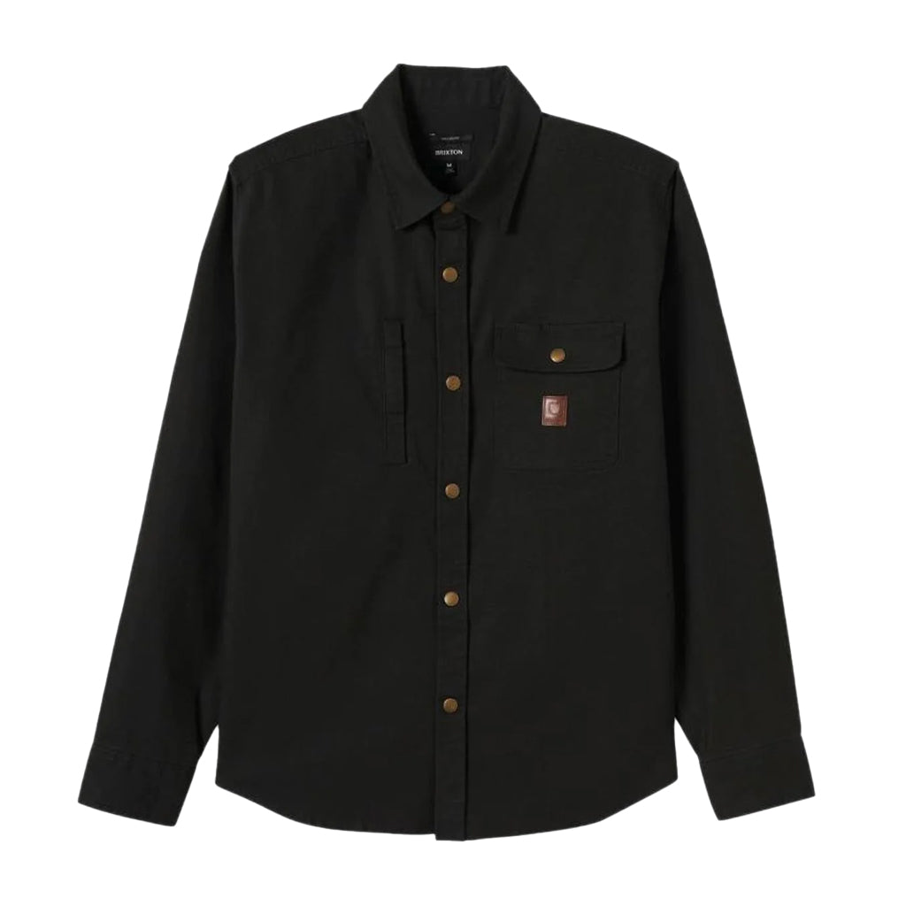 Builders L/S Overshirt Washed Black